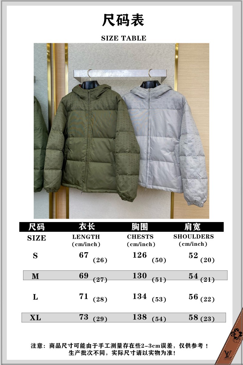 Gucci Jacquard Dark Down Jacket Green 9