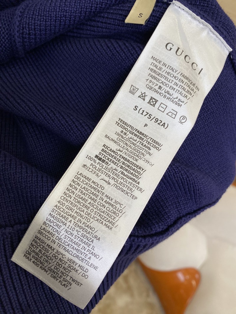 Gucci Patchwork Knit Zip Jacket Coat 8