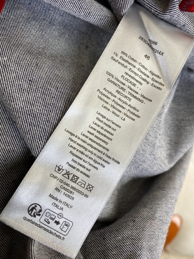 Dior Dragon Man Octopus Flocked Shirt Jacket 8