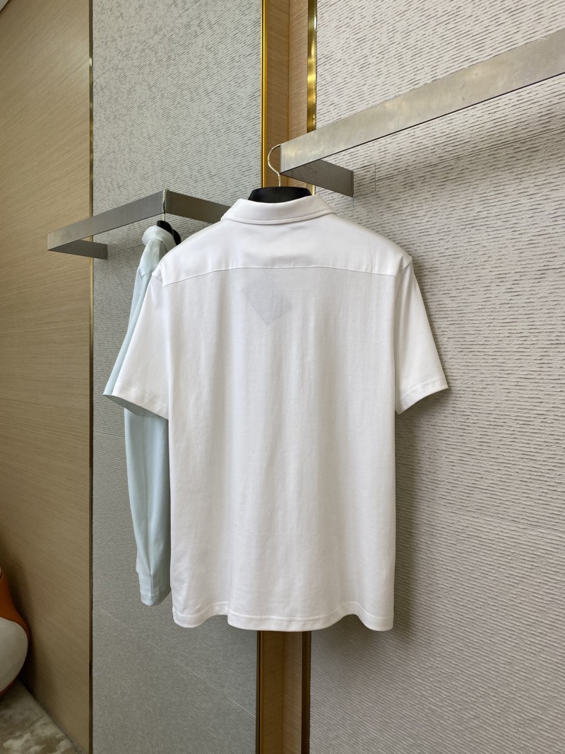 Prada Nylon Pocket Short Sleeve T-Shirt White 6