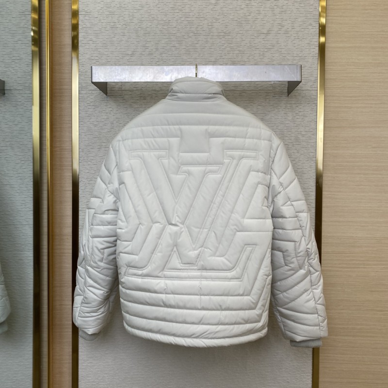 LV Quilted Logo Jacket Cotton Coat Jacket 1
