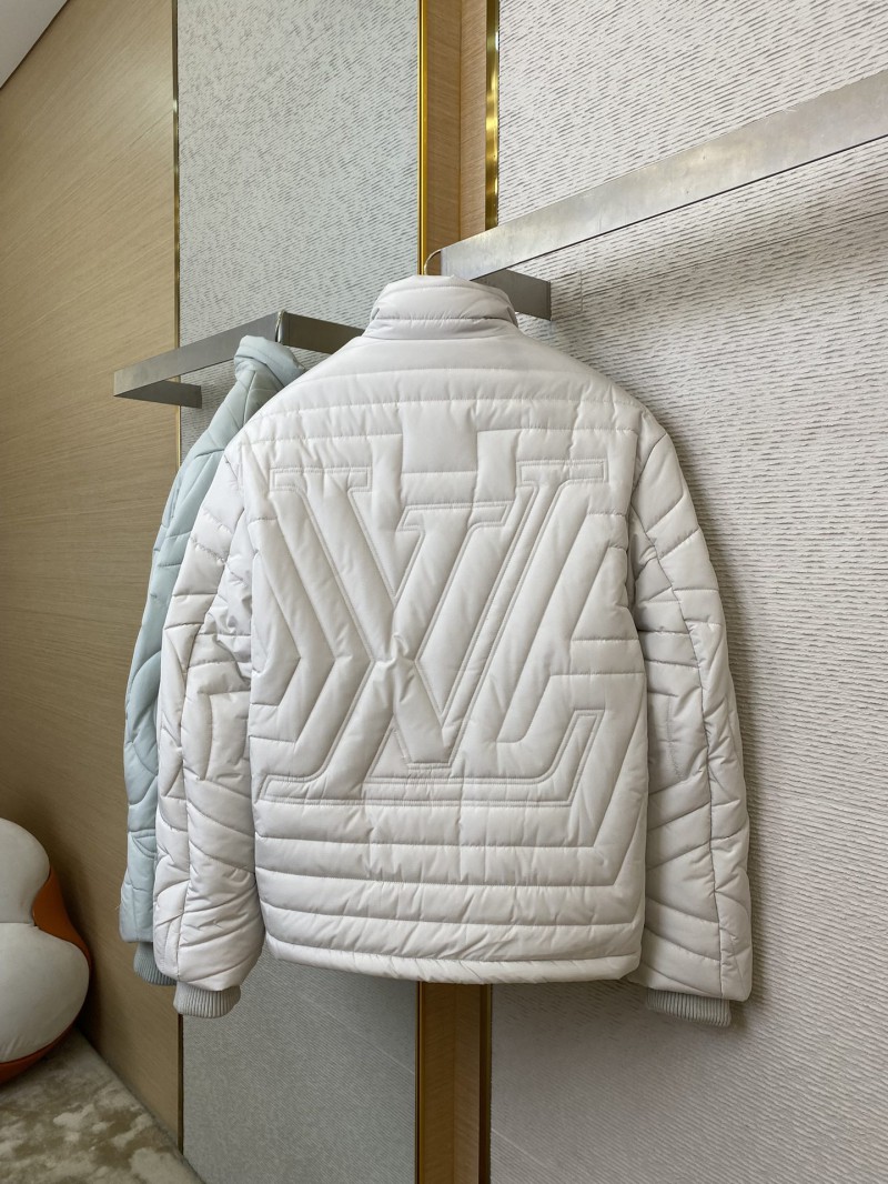 LV Quilted Logo Jacket Cotton Coat Jacket 6