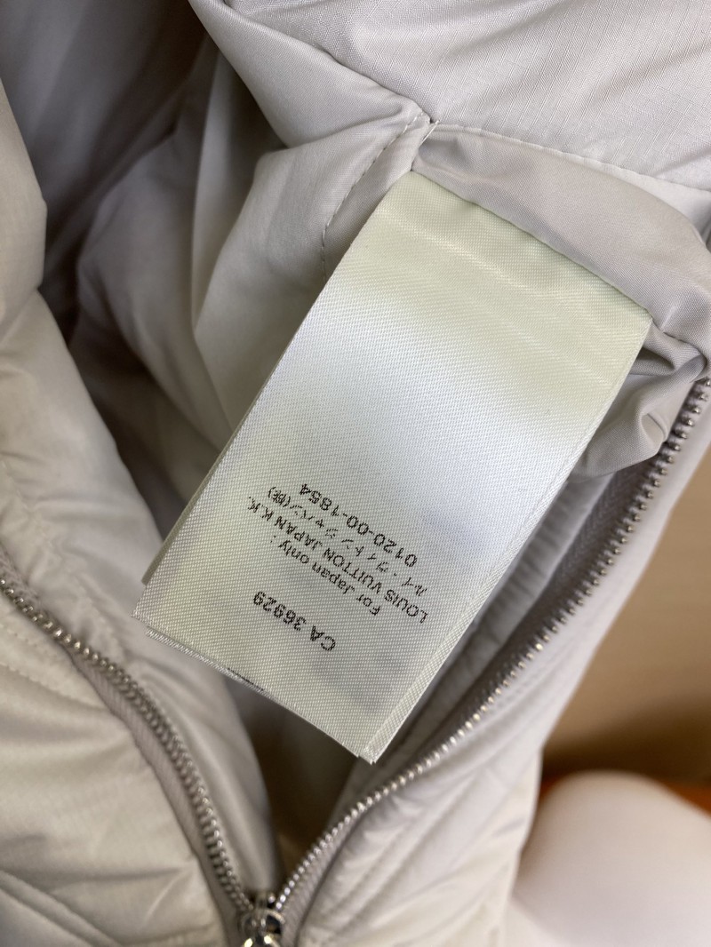 LV Quilted Logo Jacket Cotton Coat Jacket 8