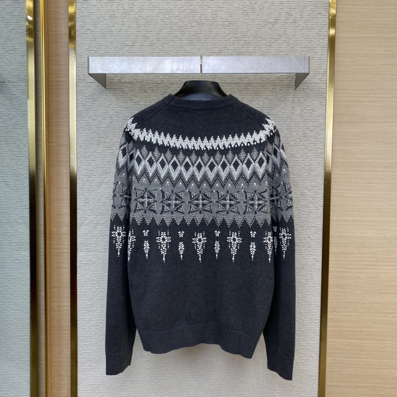 LV Hot beaded ski pullover jumper 1