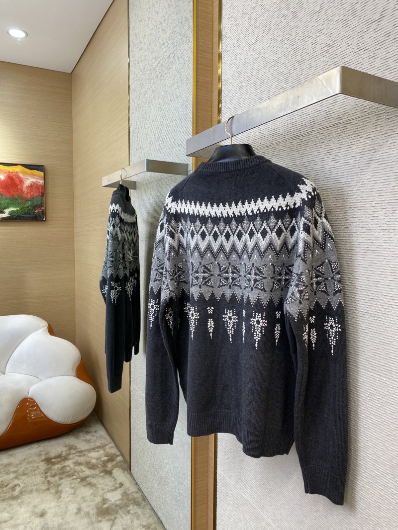 LV Hot beaded ski pullover jumper 3