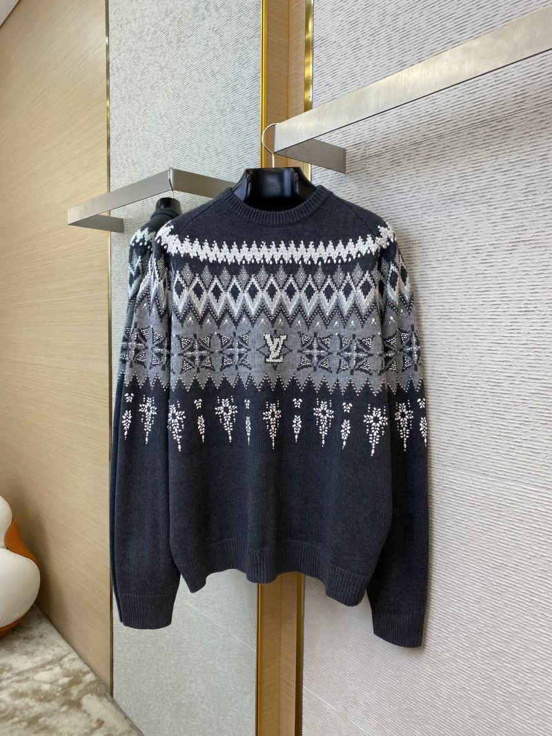 LV Hot beaded ski pullover jumper 4