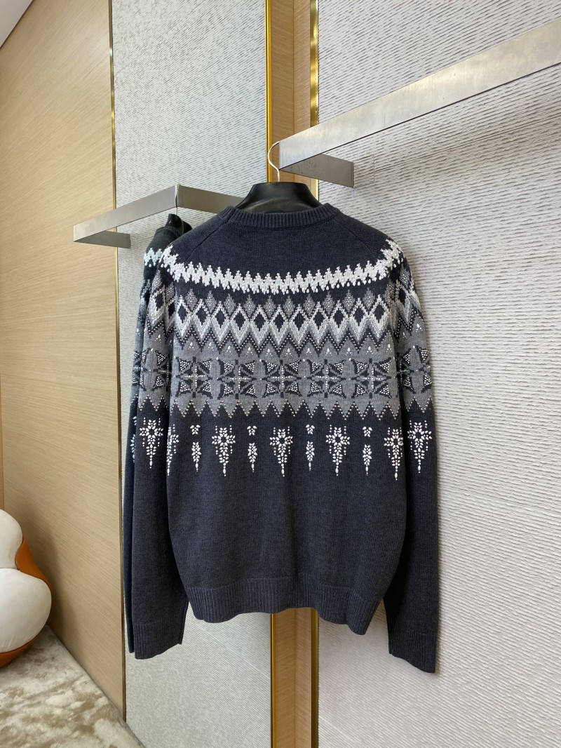 LV Hot beaded ski pullover jumper 5