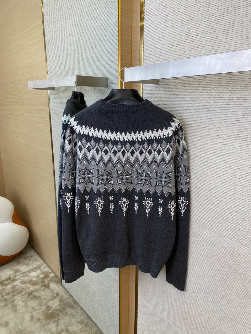 LV Hot beaded ski pullover jumper 7