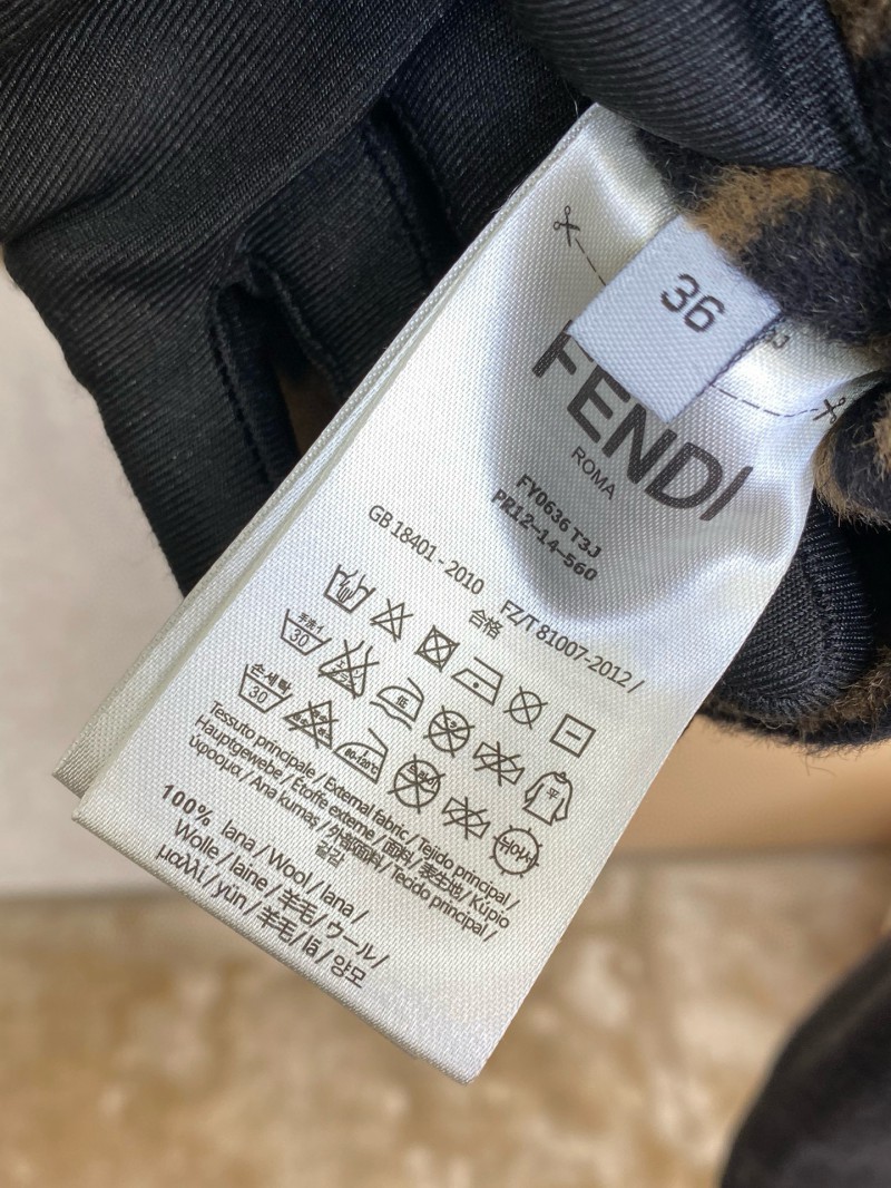 Fendi Old Flower Reversible Cashmere Short Jacket Black 8