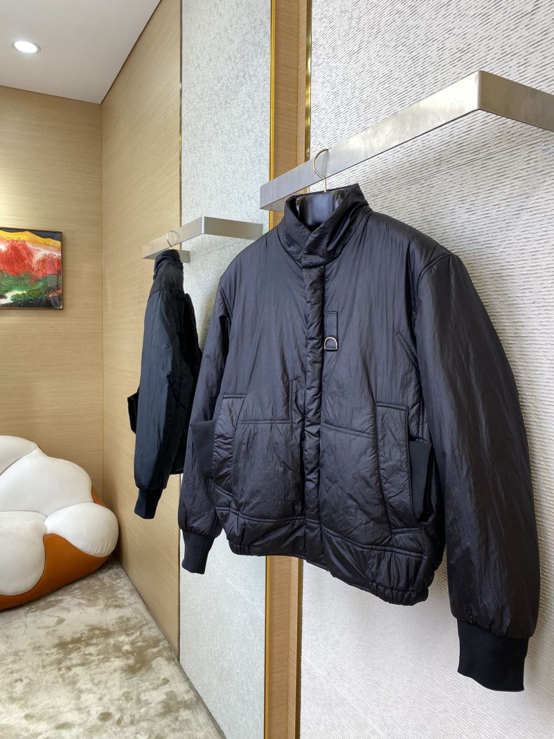 Dior Multi-Pocket Cotton Jacket Coat Black 2