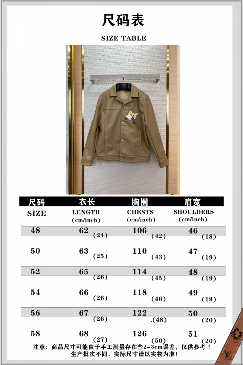 LV dermis Jacket Coat 9
