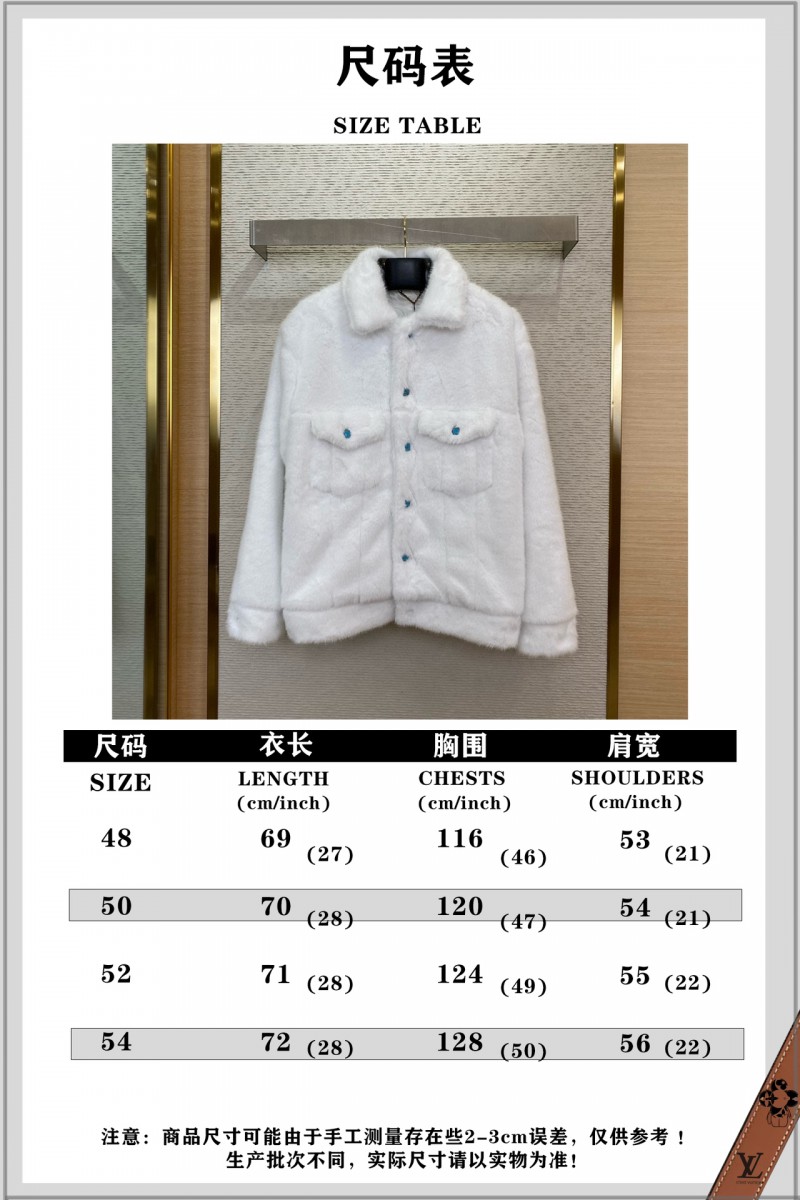 LV turquoise mink coat 9