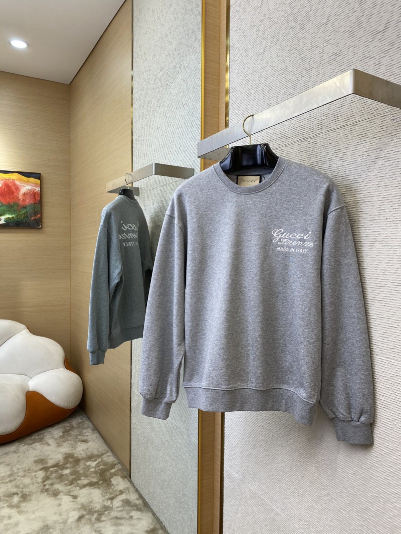 Gucci Monogram Embroidered Crew Neck Sweatshirt 2