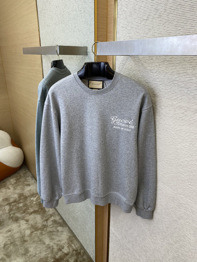 Gucci Monogram Embroidered Crew Neck Sweatshirt 6