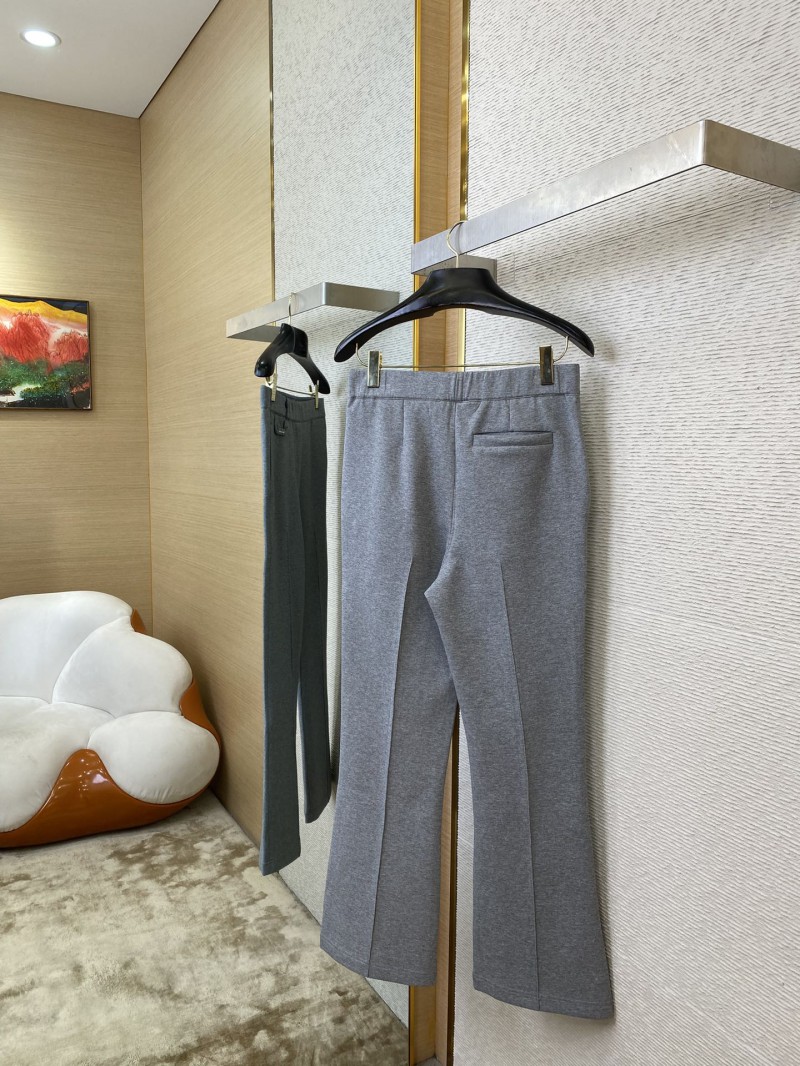 LV Logo Embroidered Air Layer Trousers 3