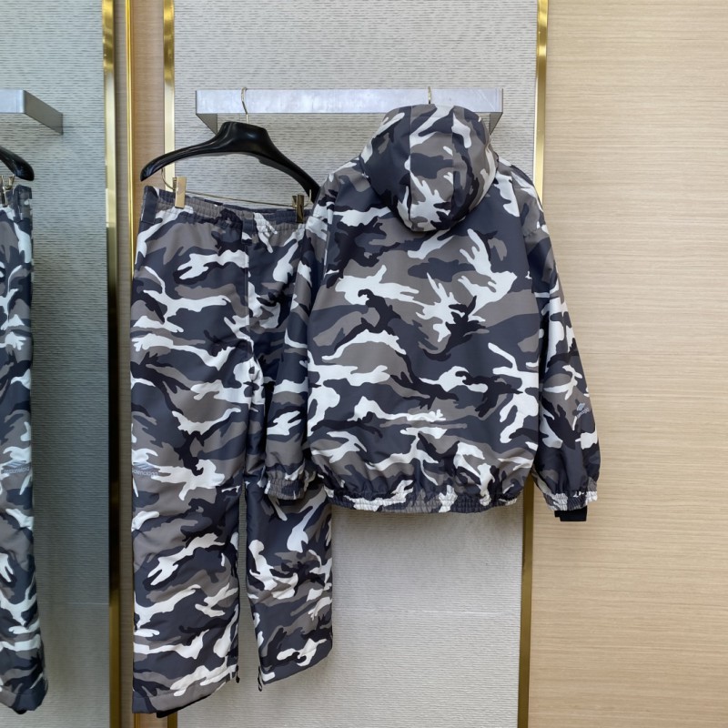 Balenciaga Camouflage Windproof Ski Trousers 1