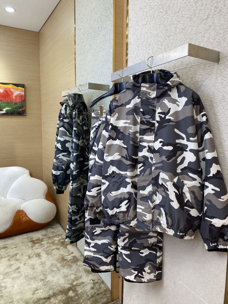 Balenciaga Camouflage Windproof Ski Trousers 2