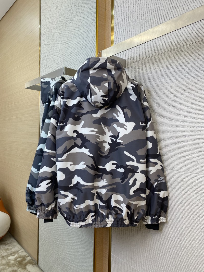 Balenciaga camouflage windproof ski jacket coat 5