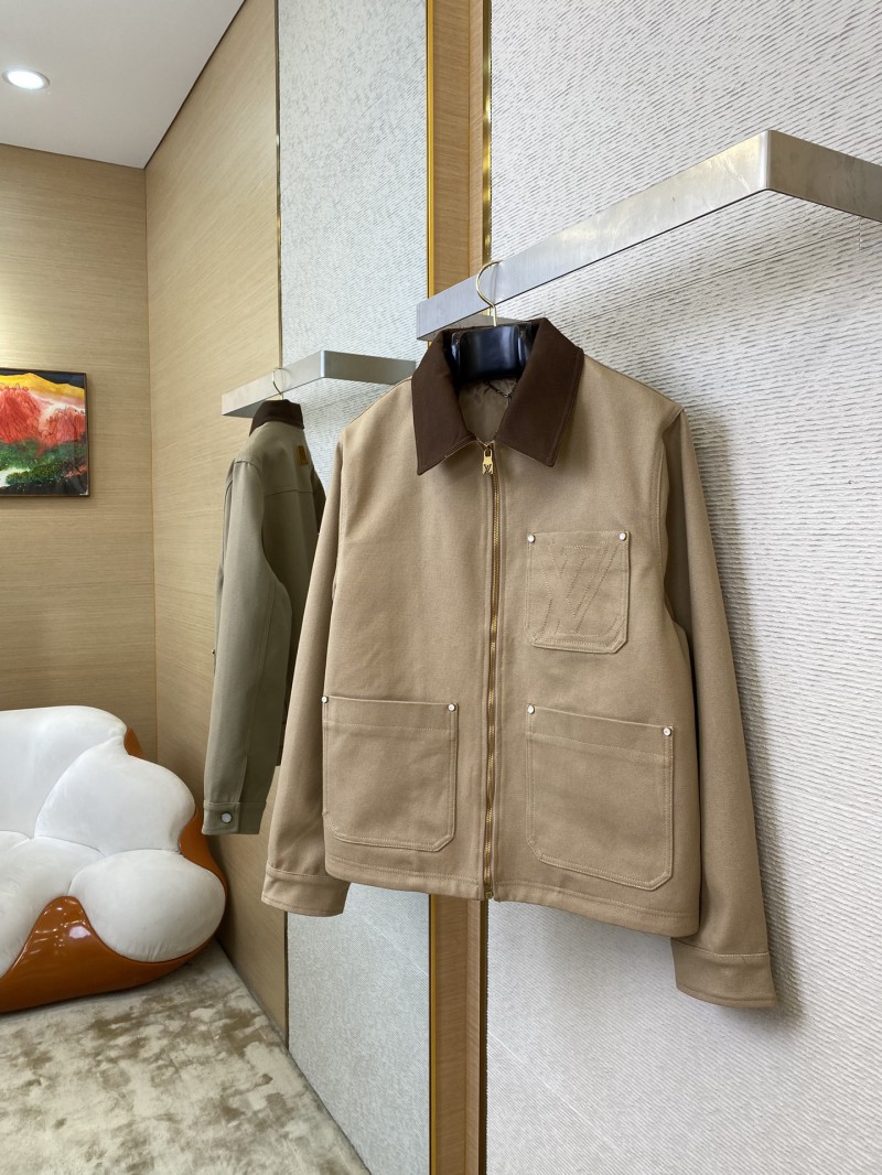 LV Workwear Pocket Canvas Jacket Coat 2