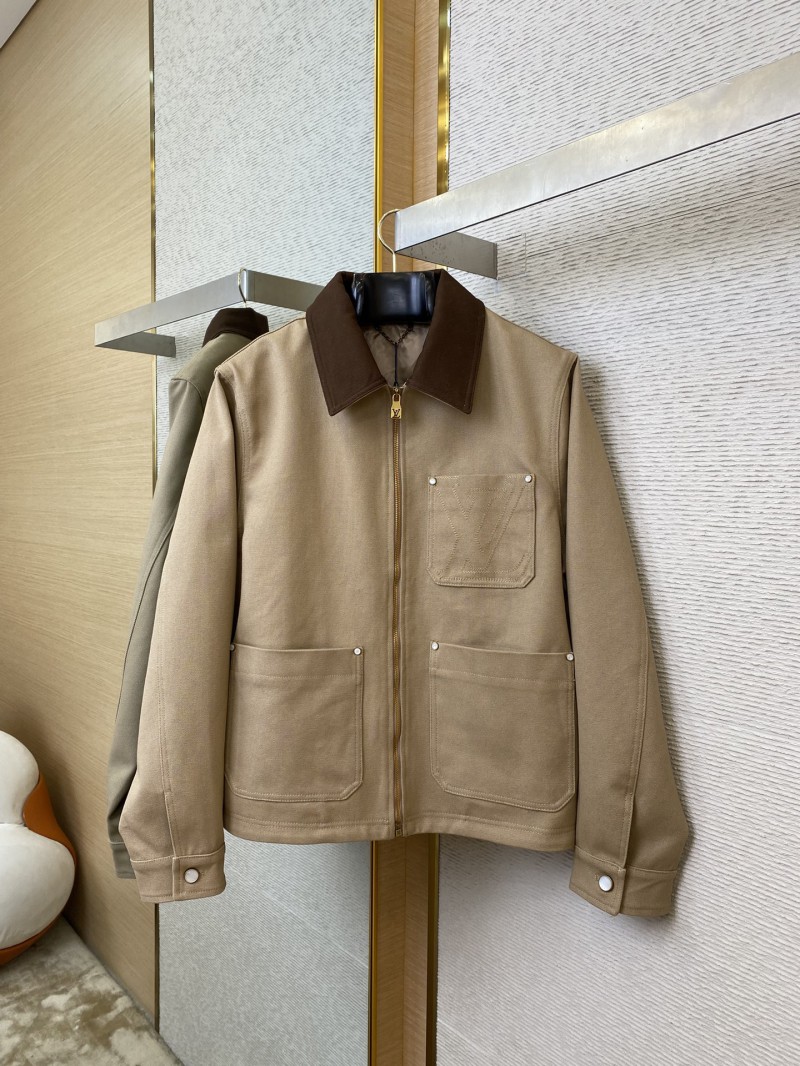 LV Workwear Pocket Canvas Jacket Coat 4