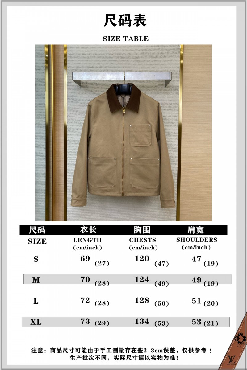 LV Workwear Pocket Canvas Jacket Coat 9