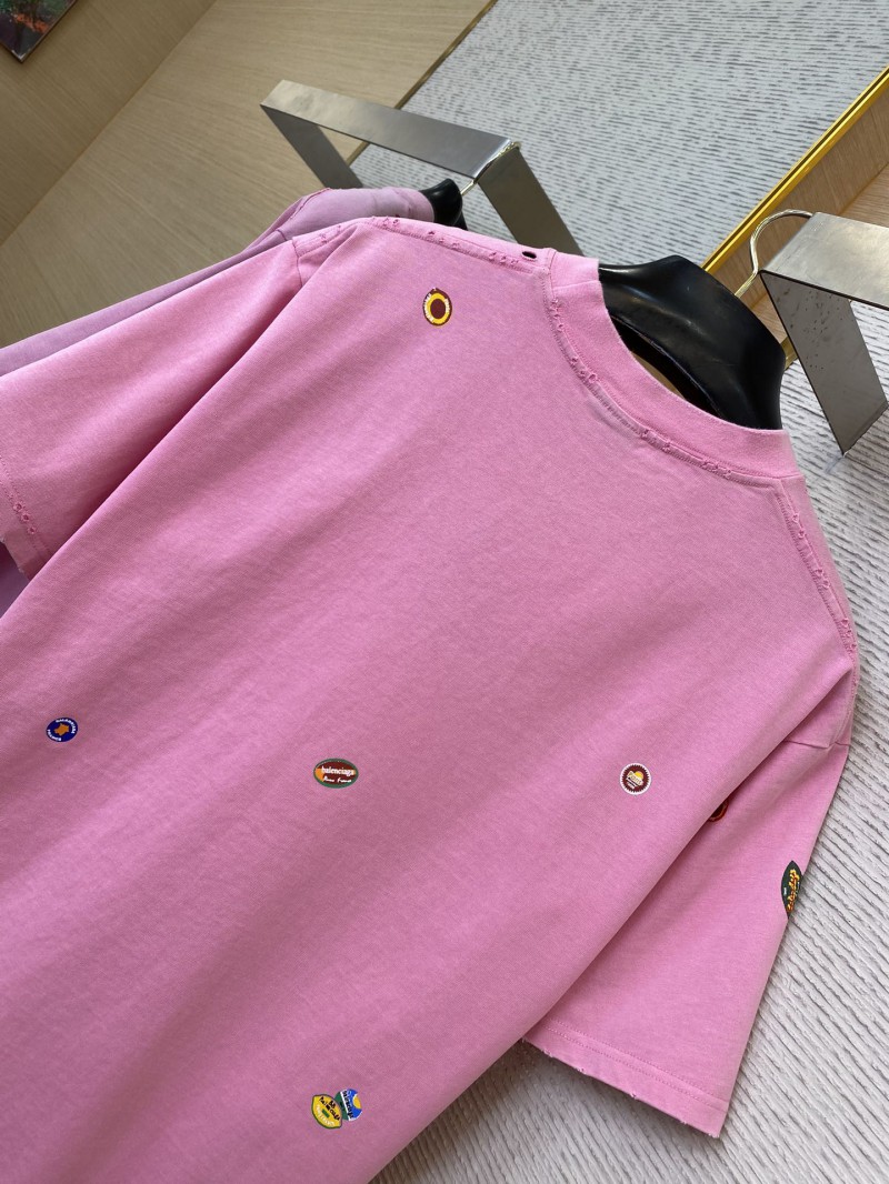 Balenciaga Cartoon Print Short Sleeve T-Shirt 7