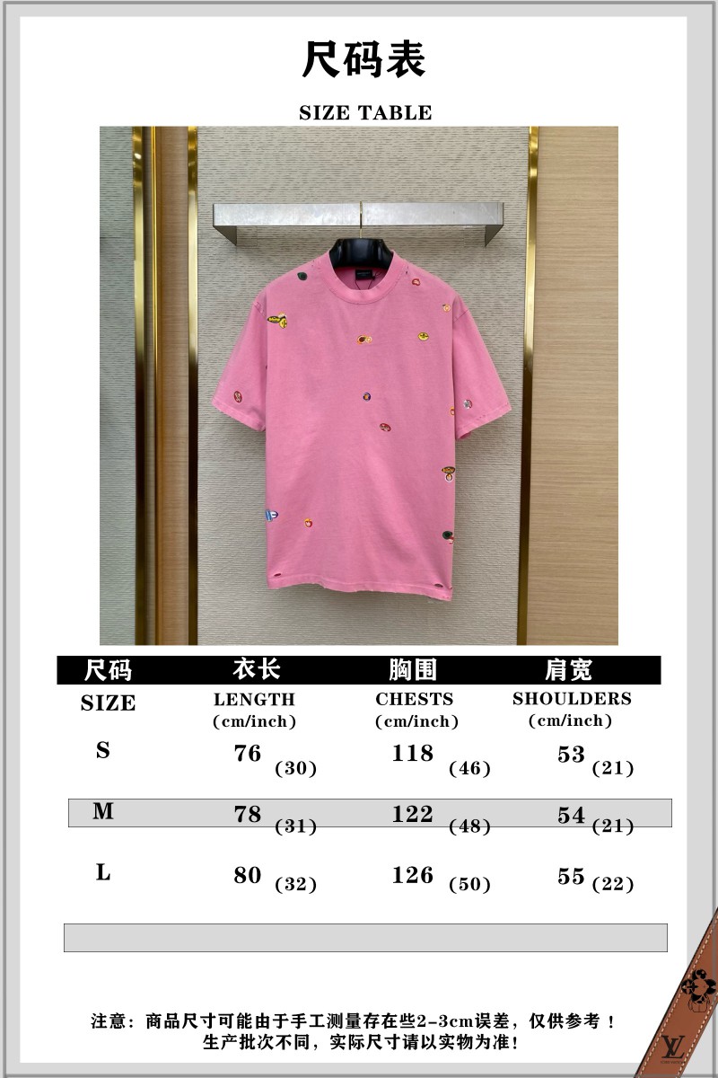 Balenciaga Cartoon Print Short Sleeve T-Shirt 9