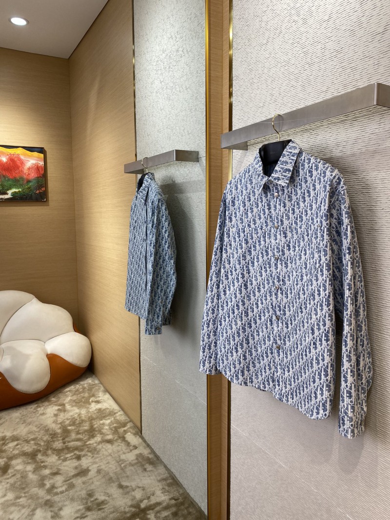 Dior co-branded denim shirt 2
