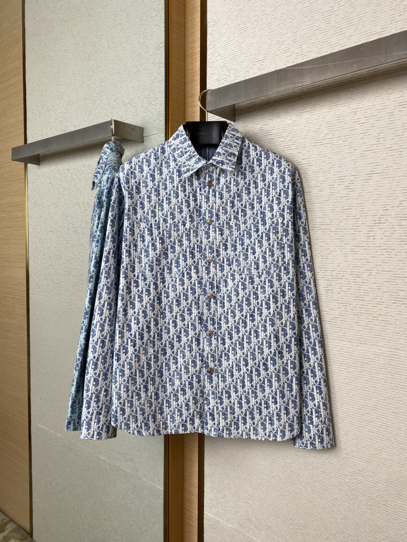 Dior co-branded denim shirt 4