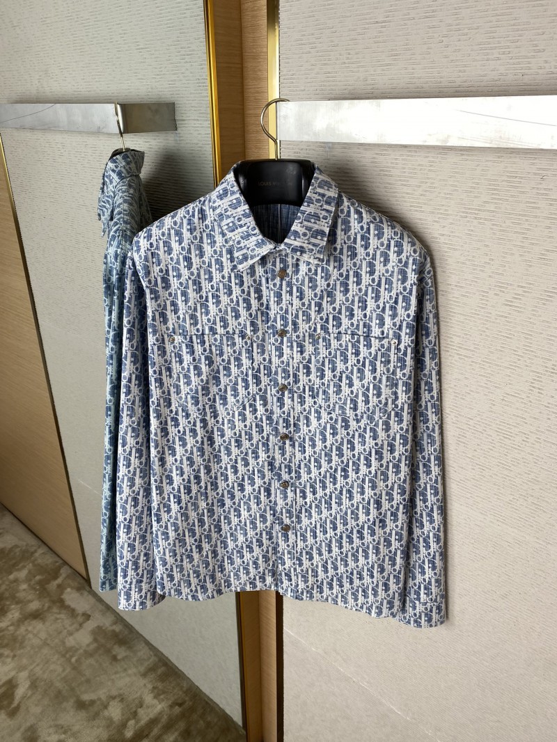 Dior co-branded denim shirt 6