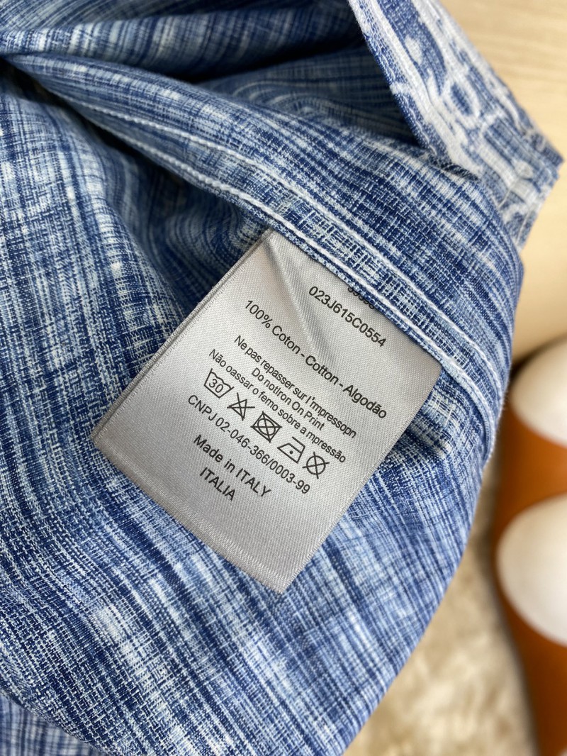 Dior co-branded denim shirt 8