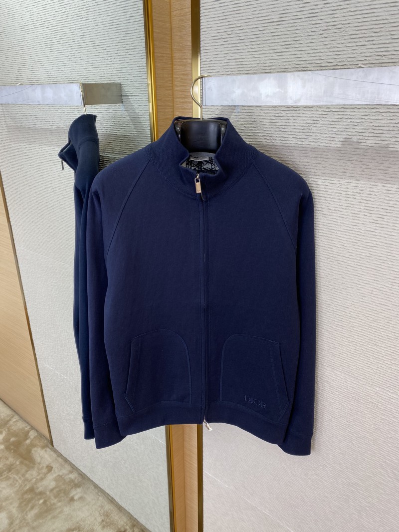 Dior Cashmere Jacket Coat Navy 6