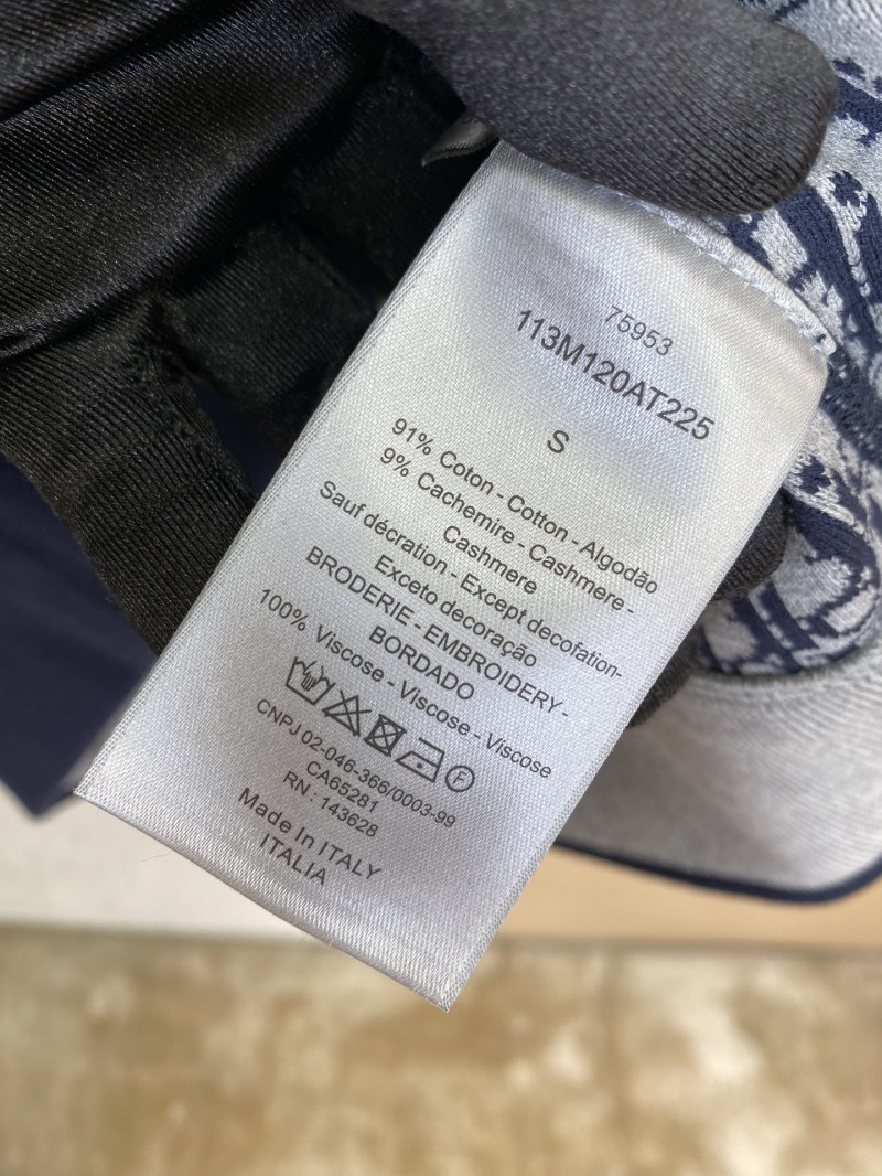 Dior Cashmere Jacket Coat Navy 8