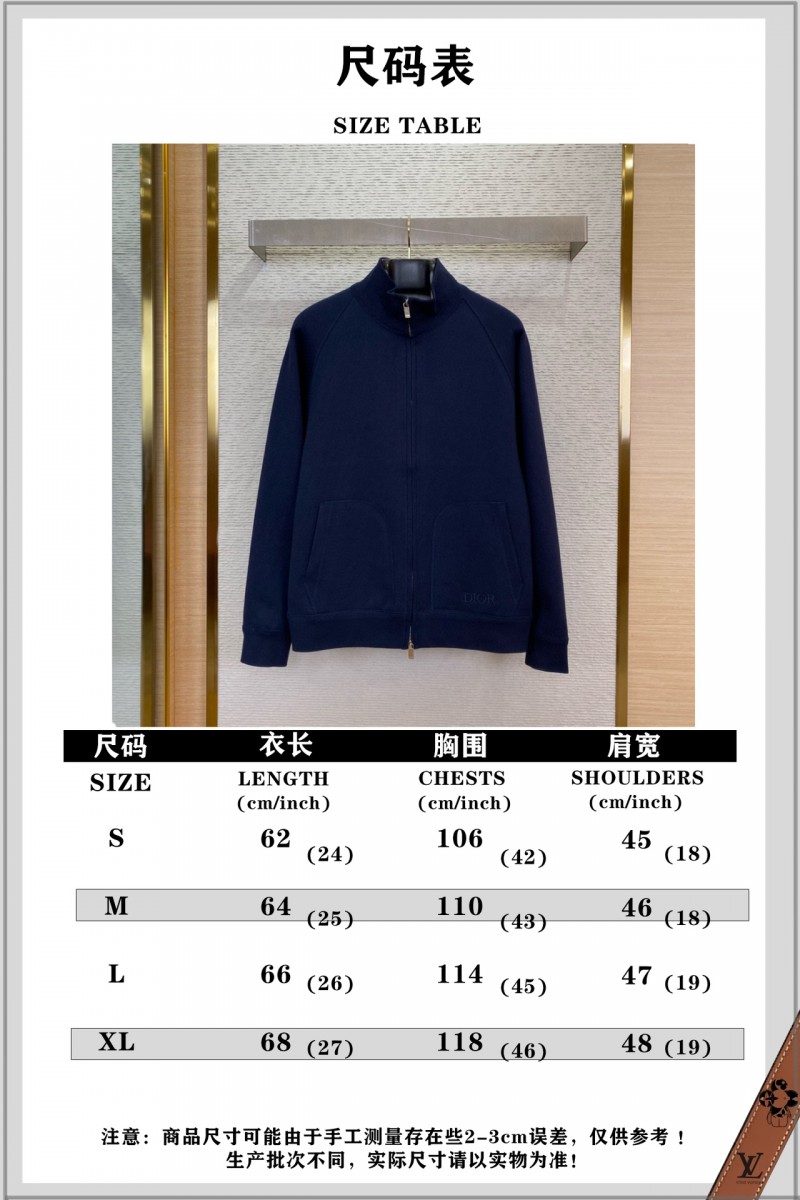 Dior Cashmere Jacket Coat Navy 9