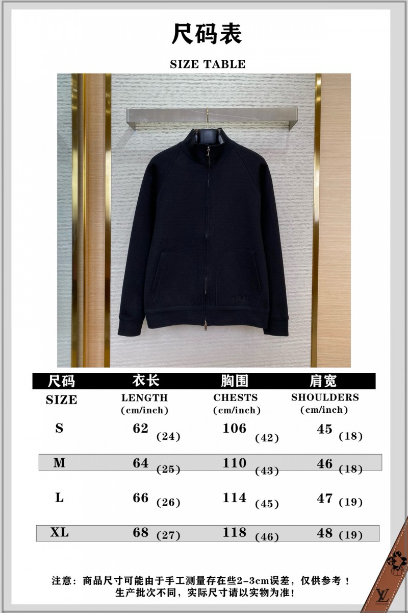 Dior Cashmere Jacket Coat Black 9
