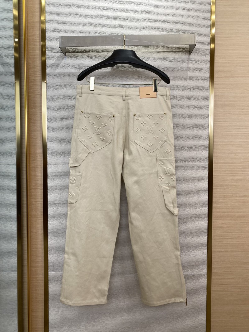 LV Embossed Work Trousers 1