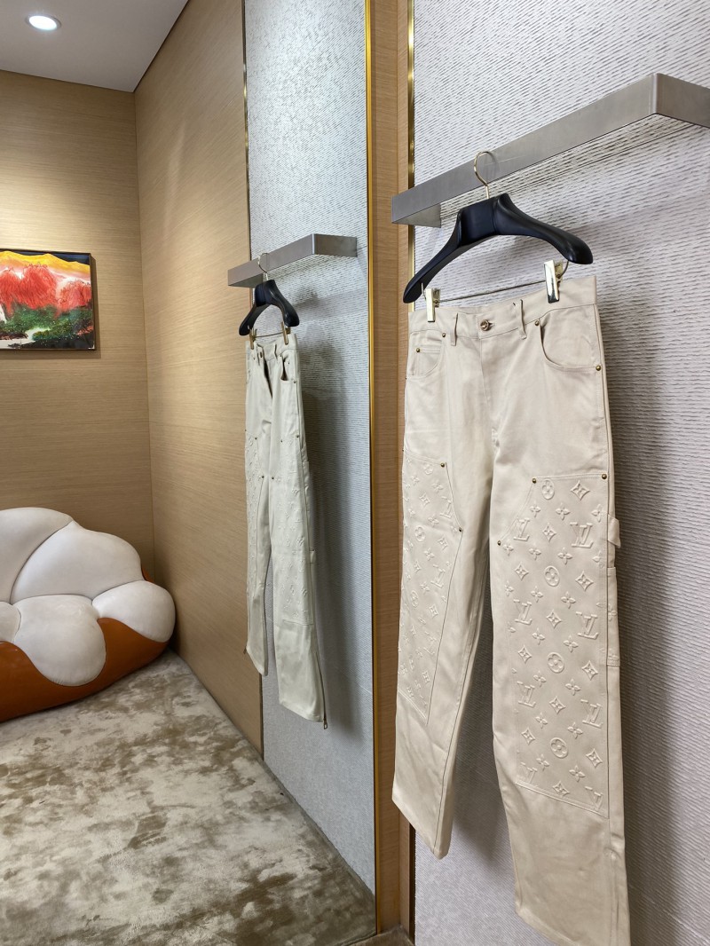 LV Embossed Work Trousers 2