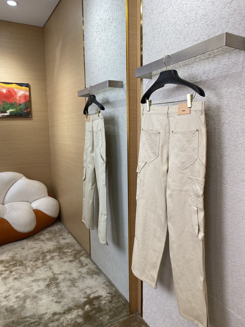 LV Embossed Work Trousers 3