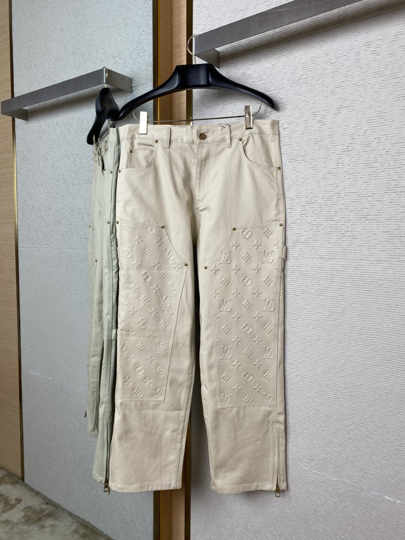 LV Embossed Work Trousers 4