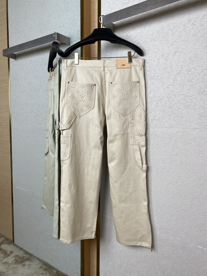 LV Embossed Work Trousers 5