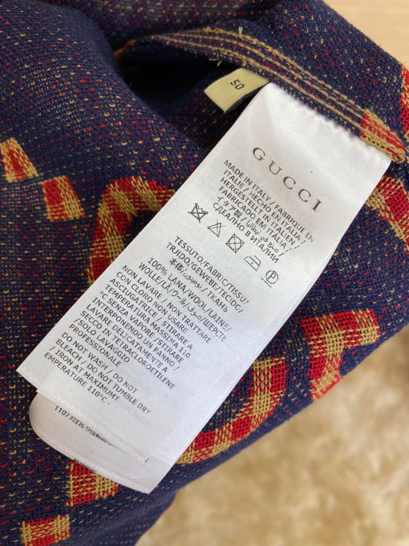 Gucci Printed Shirt Red 8