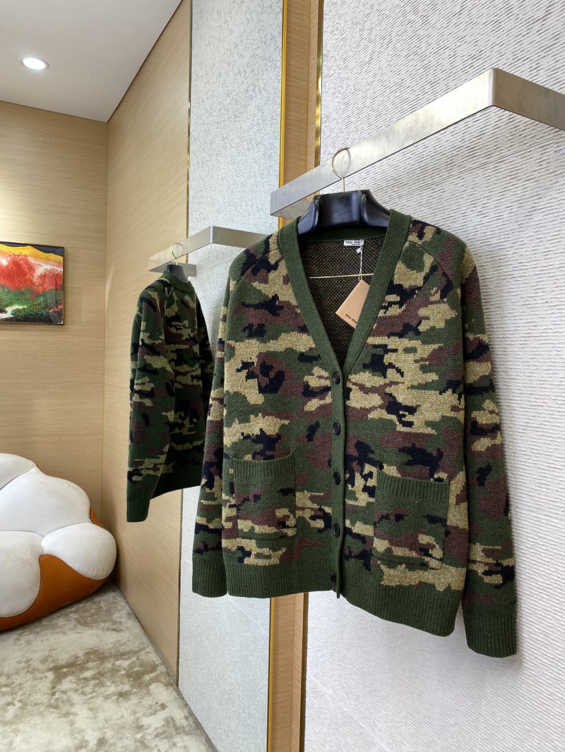 Miu Miu Camouflage Knit Cardigan 2