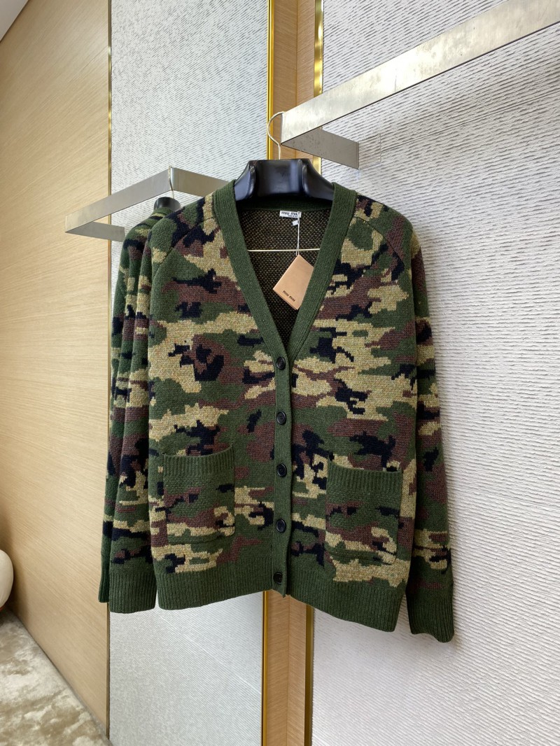 Miu Miu Camouflage Knit Cardigan 4