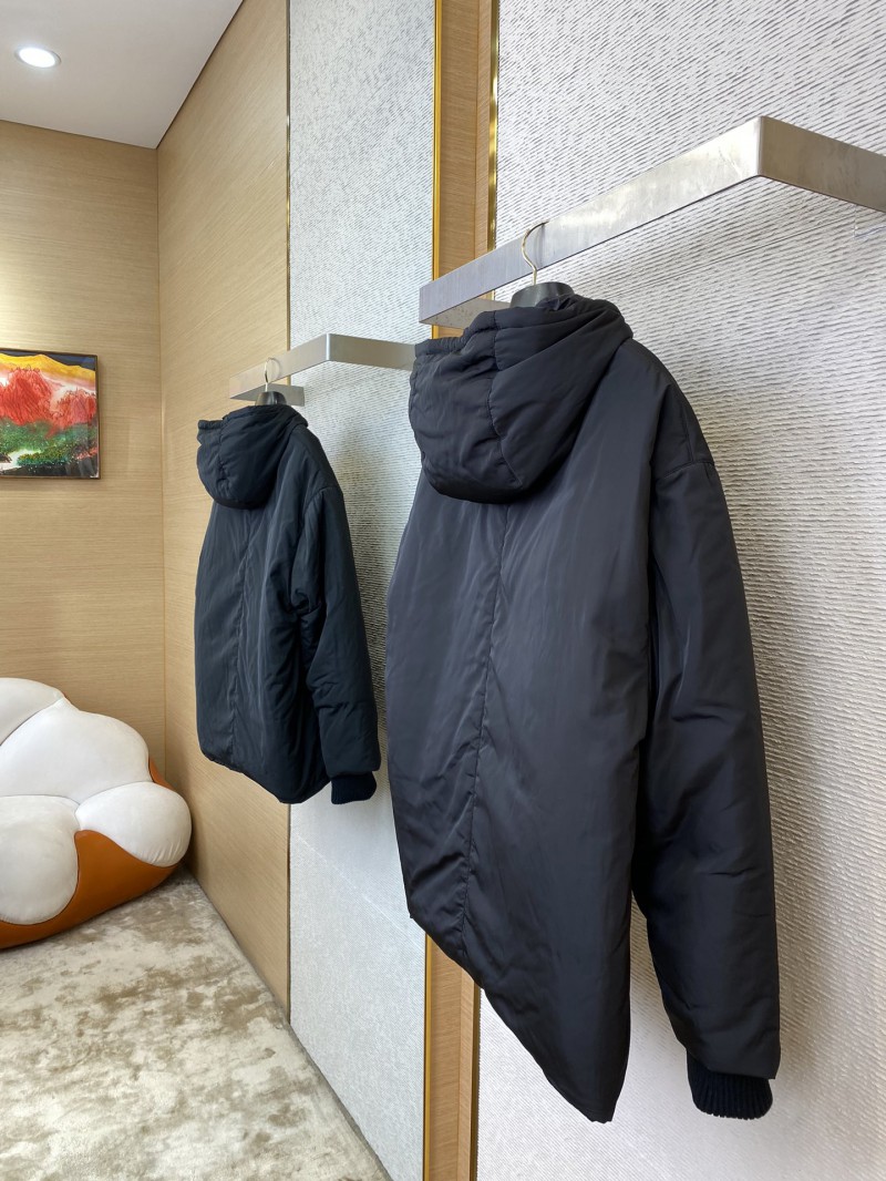 Miu Miu Logo Hooded Down Jacket 3