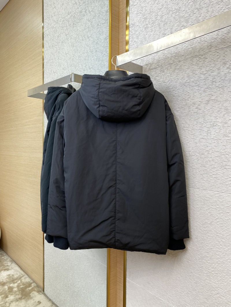 Miu Miu Logo Hooded Down Jacket 5