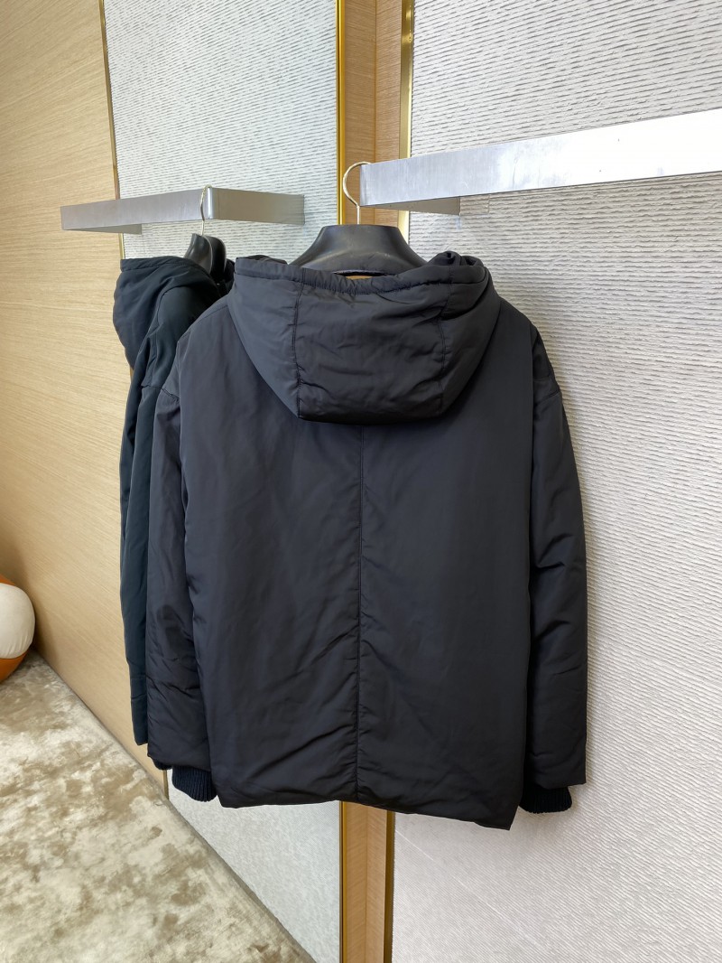 Miu Miu Logo Hooded Down Jacket 7