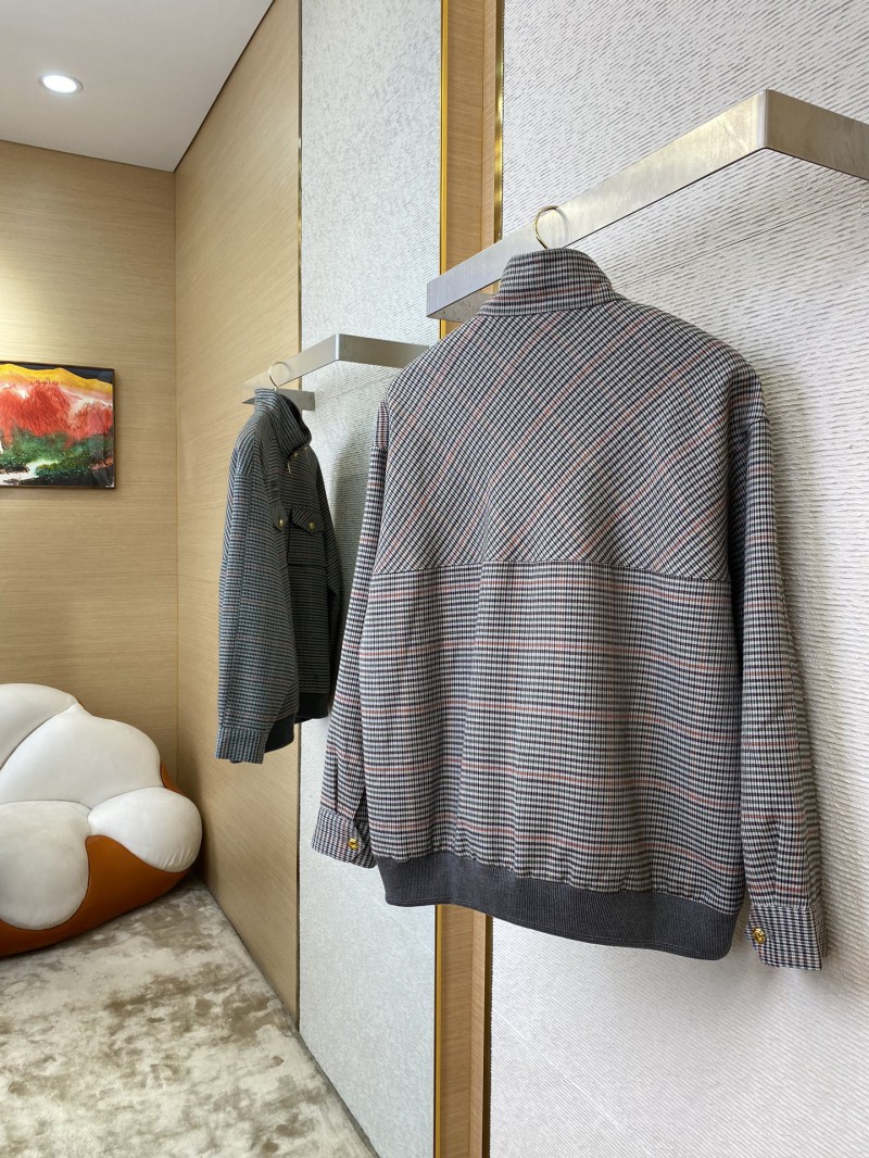 Miu Miu Patch Embroidered Grey Jacket Jacket 2