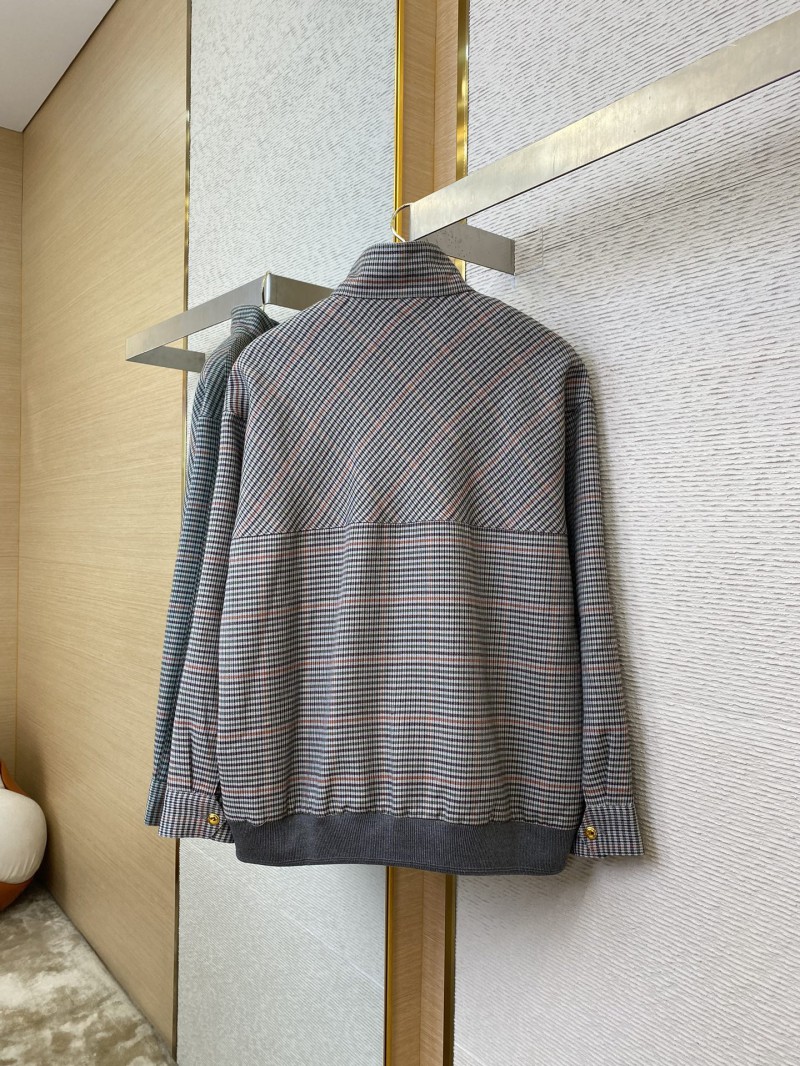 Miu Miu Patch Embroidered Grey Jacket Jacket 5
