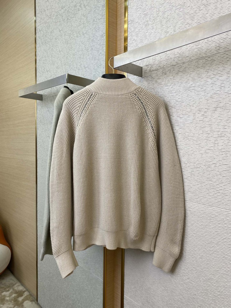 Dior knitted wool half-zip jumper 6