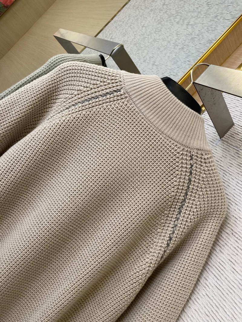 Dior knitted wool half-zip jumper 7